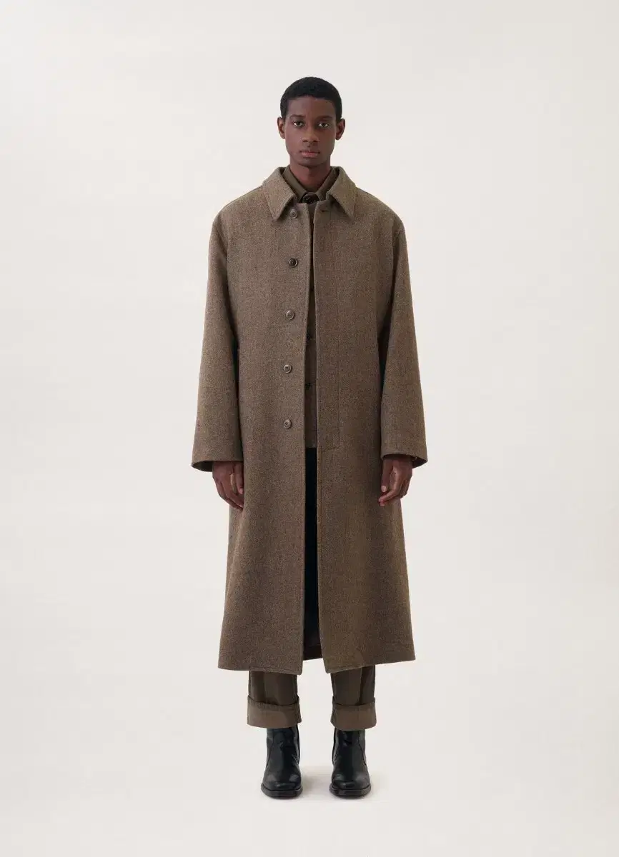 LEMAIRE FW23 MAXI DUFFLE COAT 46 Boxy Blouson from